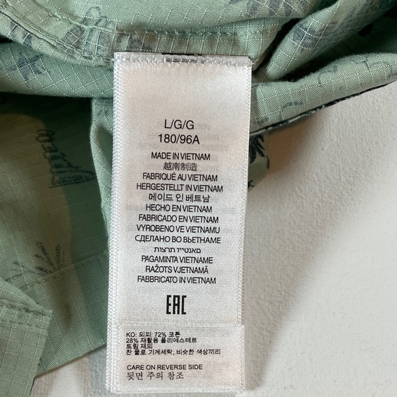 Marmot Mountain Works Green Muir Camp Novelty Men’s Shirt - Size Large - Picture 8 of 14